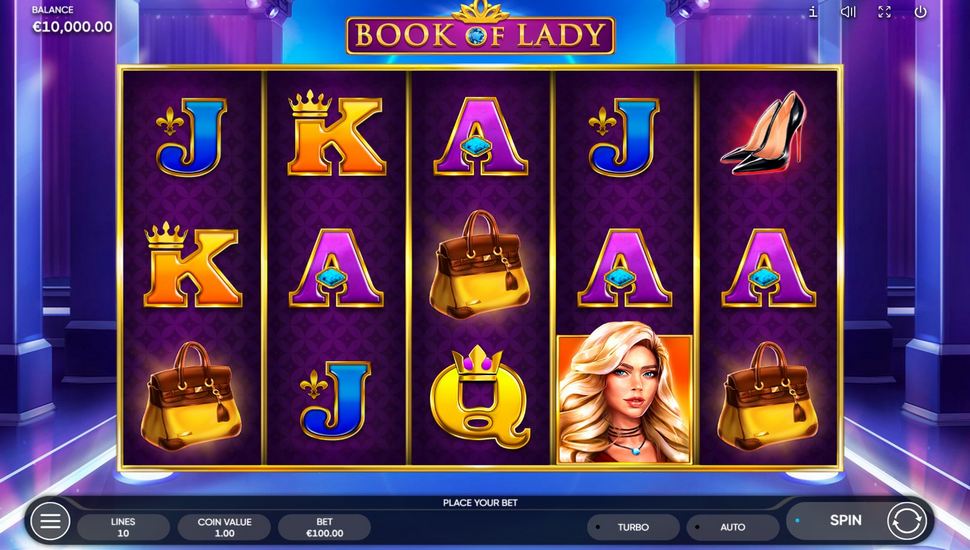 Book of Lady Slot - Review, Free & Demo Play preview