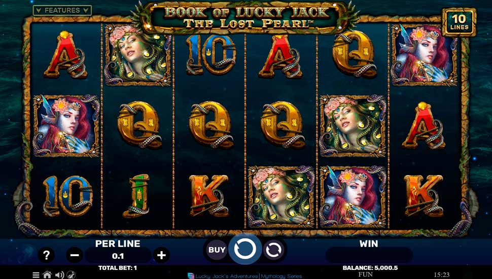 Book of Lucky Jack The Lost Pearl Slot - Review, Free & Demo Play