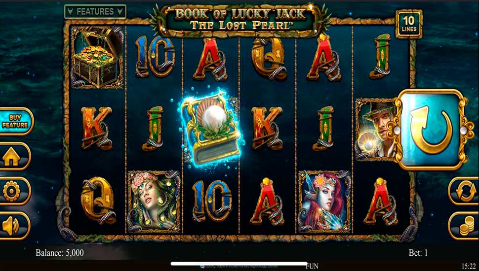 Book of lucky jack the lost pearl slot mobile