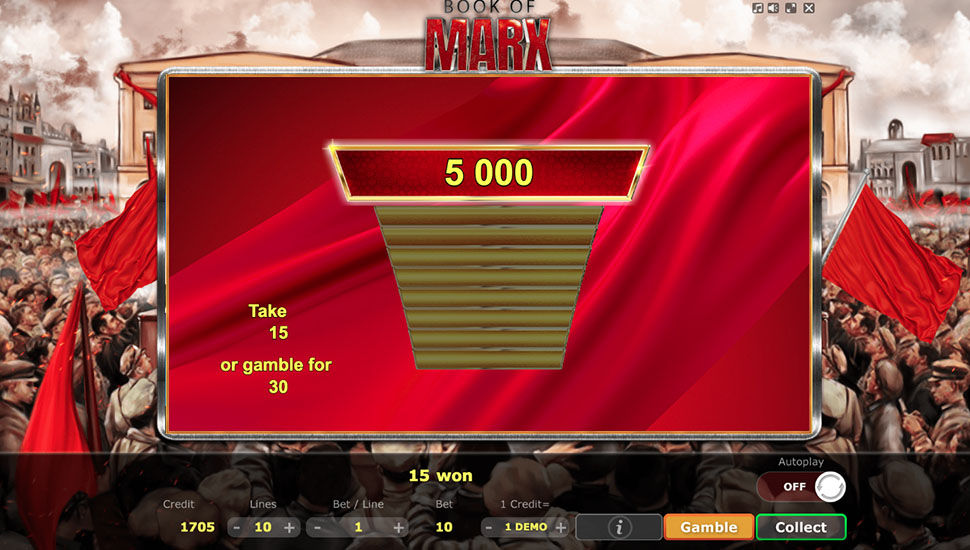 Book of Marx slot machine