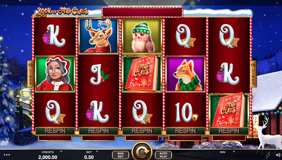 Book of Mrs Claus slot preview