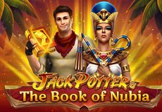 Jack Potter and The Book of Nubia Slot Review | Apparat Gaming | Demo & FREE Play logo