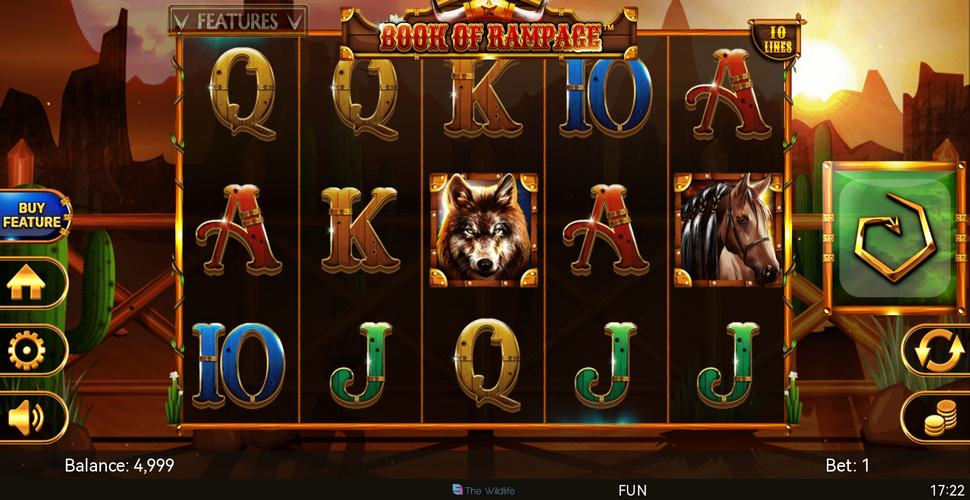 Book Of Rampage Slot Mobile