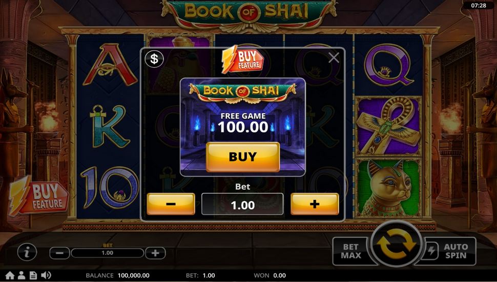 Book of shai slot buy bonus