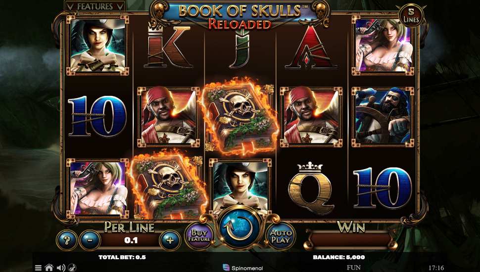 Book Of Skulls Reloaded Slot - Review, Free & Demo Play preview