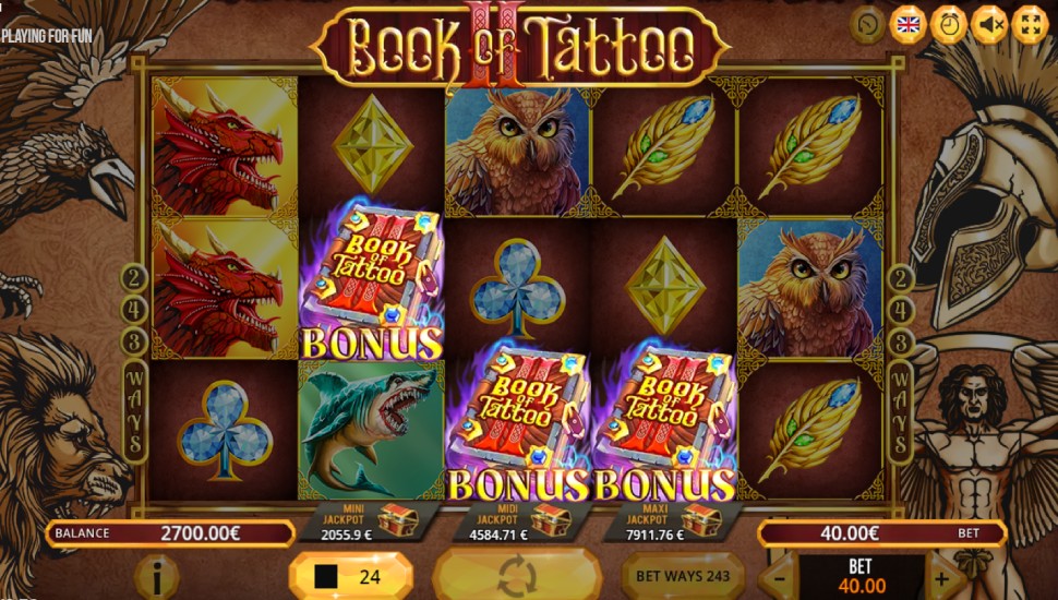 Book of Tattoo 2 - Slot