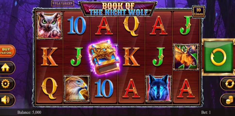 Book of the Night Wolf slot mobile