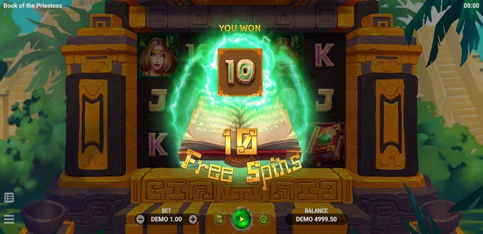 Book of the Priestess Slot - Free Spins
