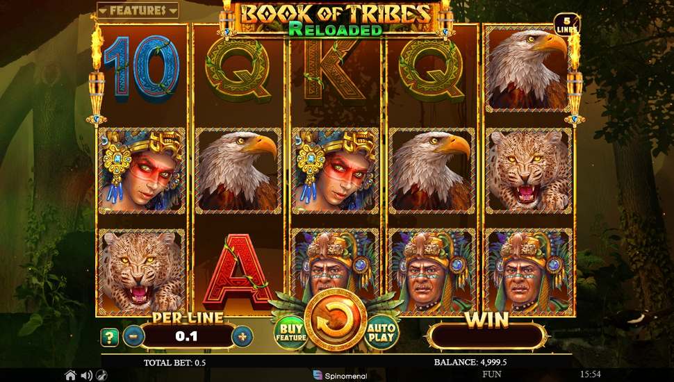 Book of Tribes Reloaded Slot by Spinomenal preview