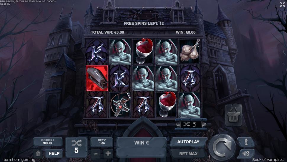 Book of Vampires Slot - Free Spins