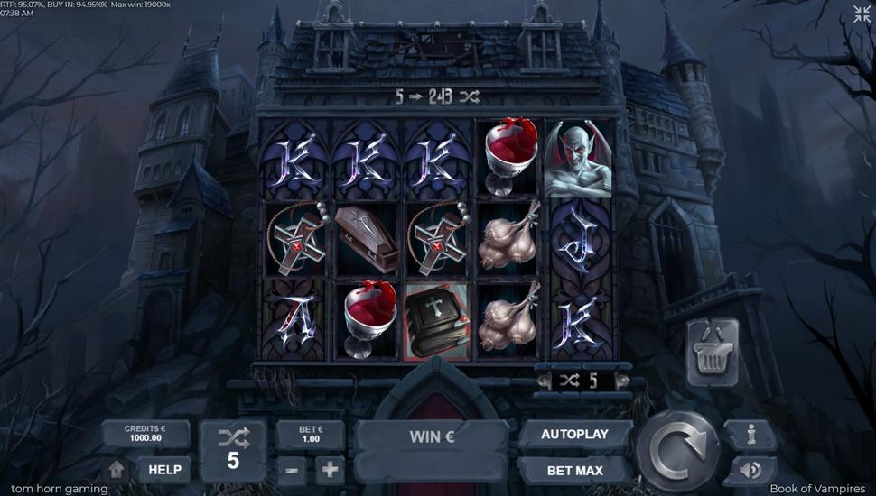 Book of Vampires Slot - Review, Free & Demo Play preview