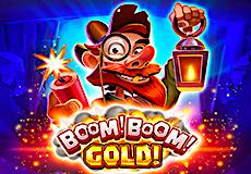 Boom! Boom! Gold! Slot - Review, Free & Demo Play logo