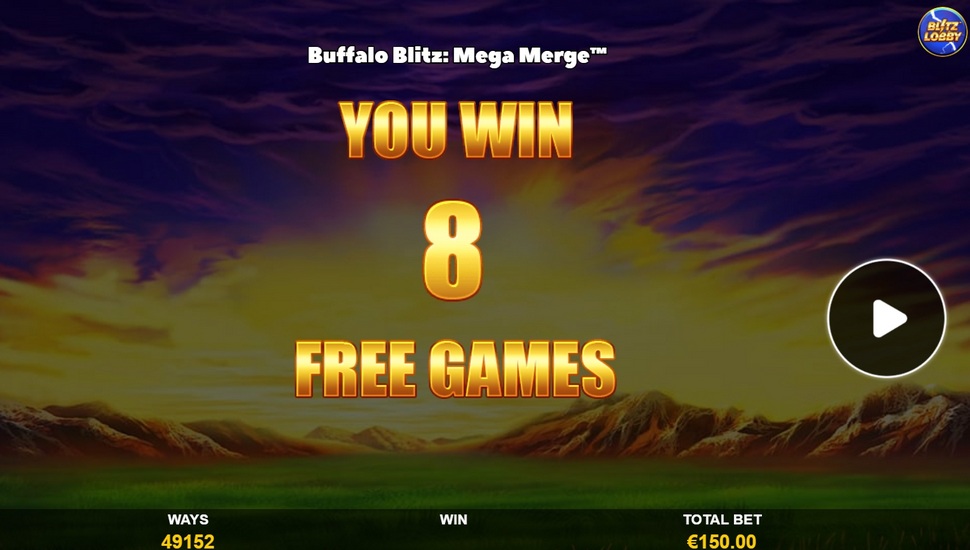 Buffalo Blitz Mega Merge slot Free spins