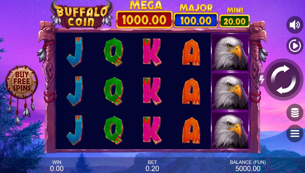 Buffalo Coin Hold the Spin Slot - Review, Free & Demo Play preview
