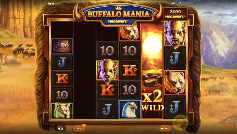 Buffalo Mania Megaways slot - feature