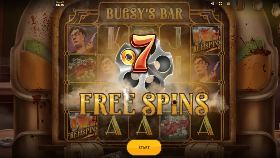 Bugsy's Bar slot - feature