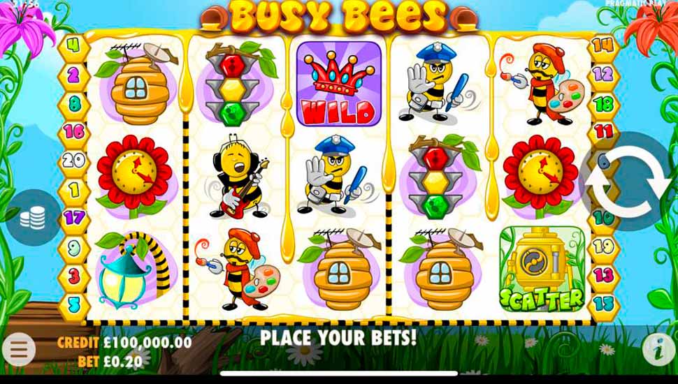 Busy bees slot mobile