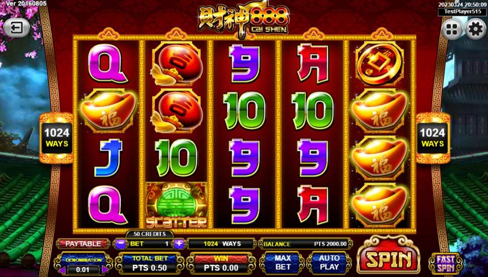Cai Shen 888 Slot Review Free Play