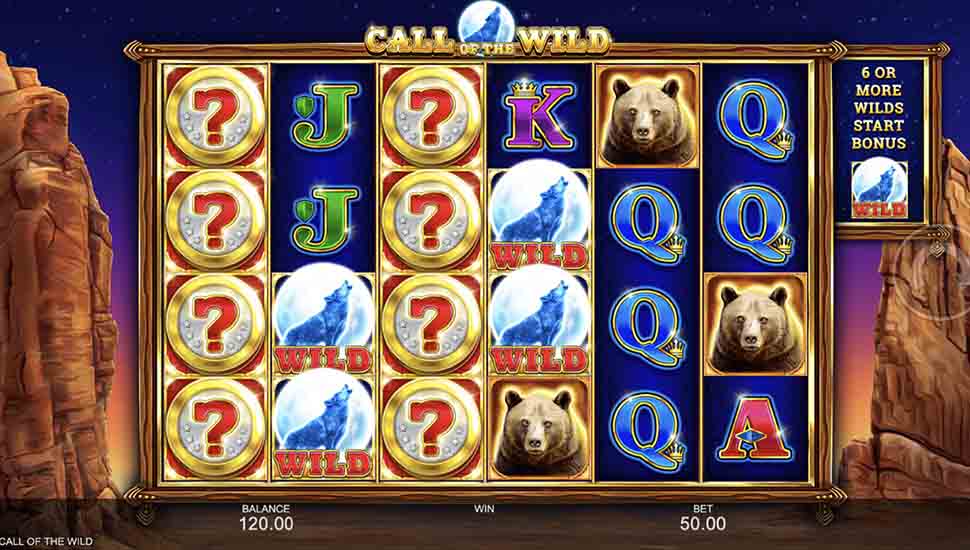 Call of the Wild slot Mystery Symbols