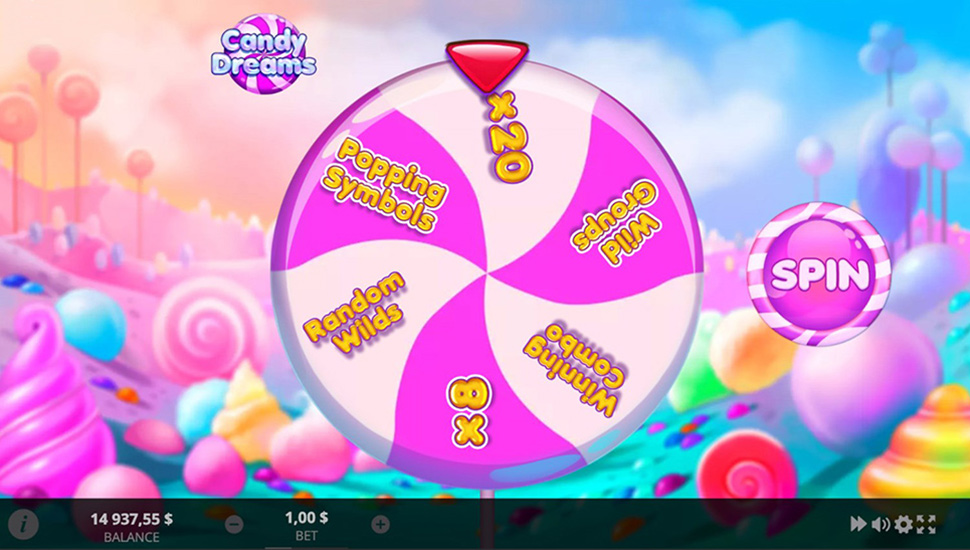 Candy Dreams Slot - Wheel of Fortune