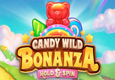 Candy Wild Bonanza Hold & Spin Slot Logo