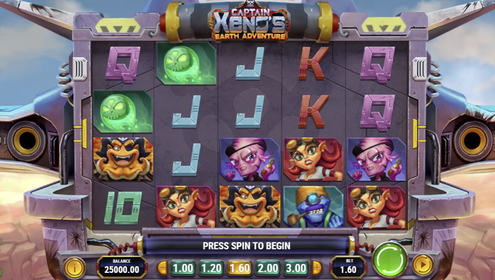 Captain Xeno’s Earth Adventure slot preview