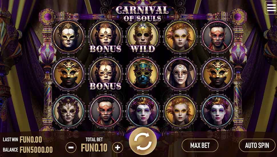 Carnival of Souls Slot - Review, Free & Demo Play preview