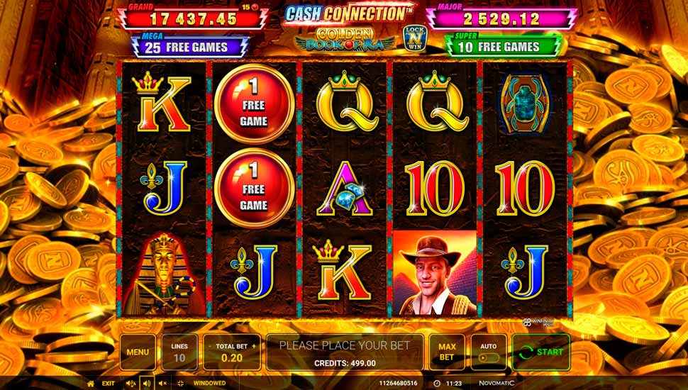 Cash Connection Golden Book of Ra Slot - Review, Free & Demo Play