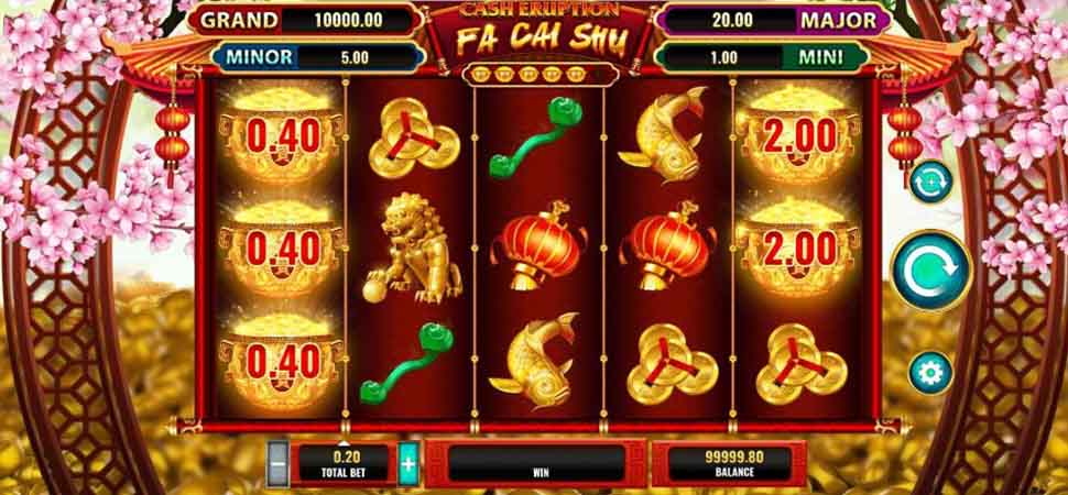 Cash Eruption Fa Cai Shu slot mobile