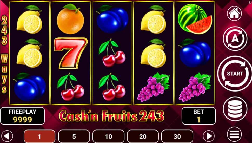 Cash-Fruits 243 slot mobile