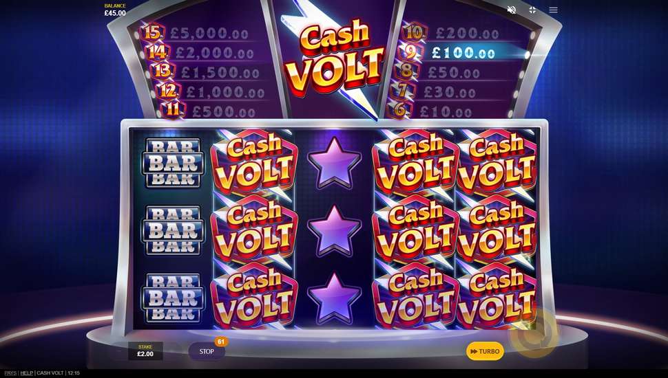 Cash Volt Slot - Volt Feature