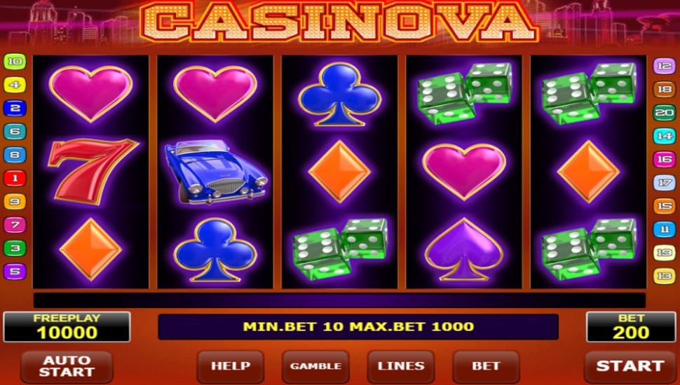 Casinova Slot by Amatic