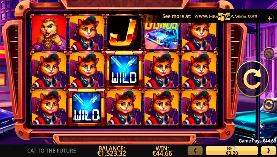 Cat to the Future Slot preview