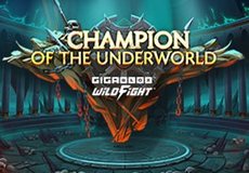 Champion of the Underworld Gigablox WildFight Slot - Review, Free & Demo Play logo