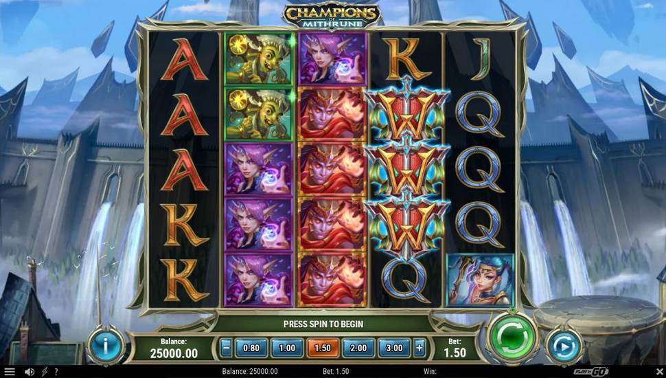 Champions of Mithrune Slot Mobile