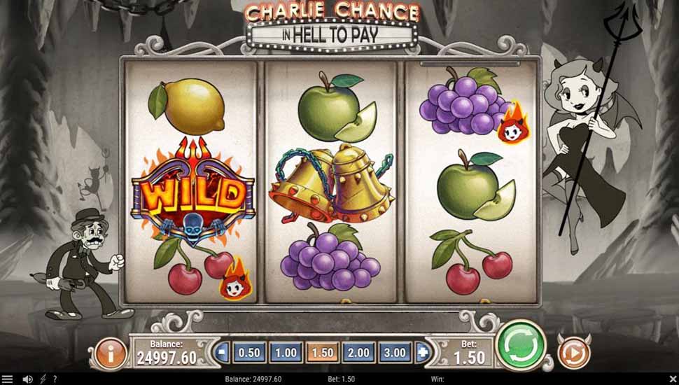 Charlie Chance in Hell to Pay slot mobile