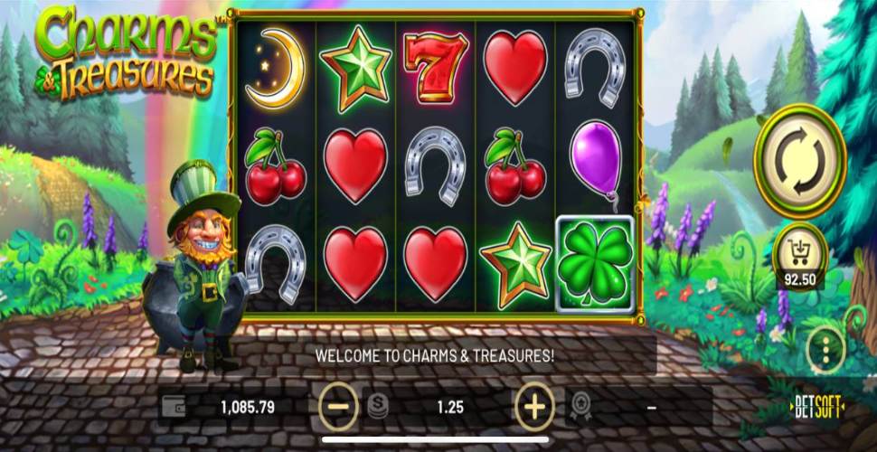 Charms & Treasures slot mobile