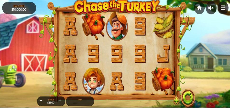 Chase the Turkey slot mobile