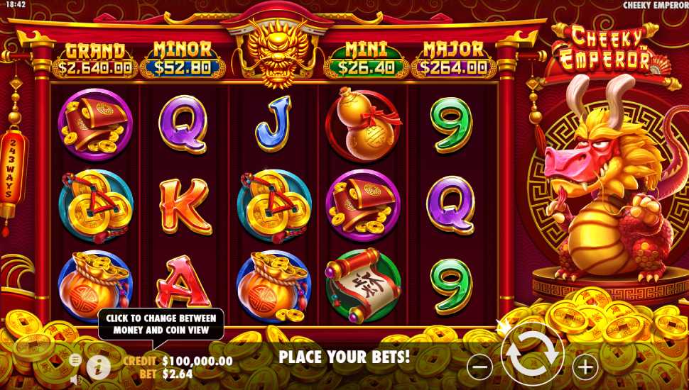 Cheeky Emperor Slot Review | Demo & Free Play | RTP Check