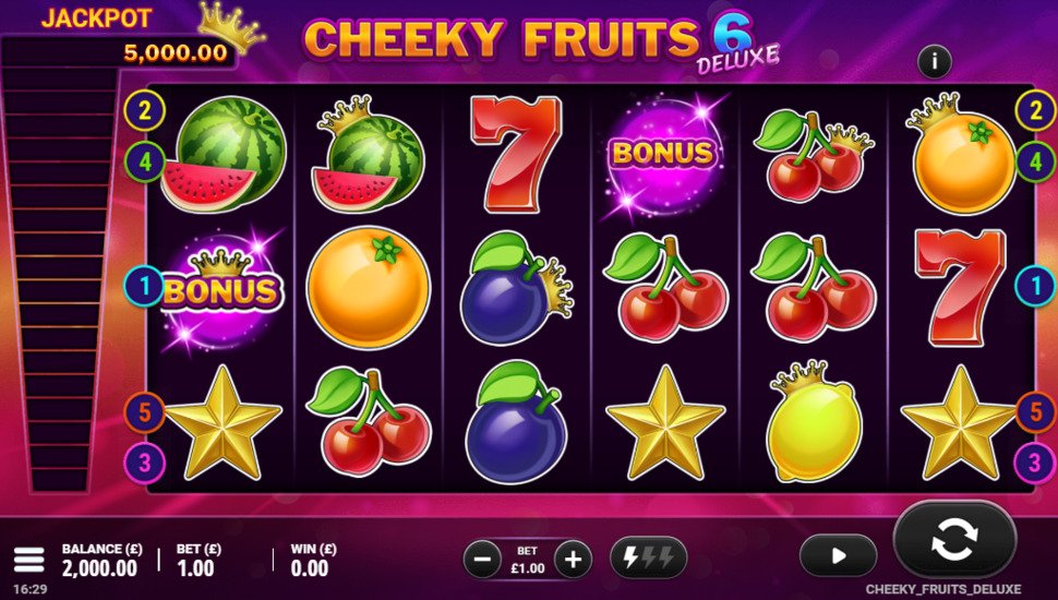 Cheeky Fruits Deluxe Slot