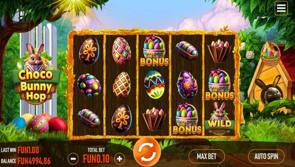 Choco Bunny Hop slot - feature