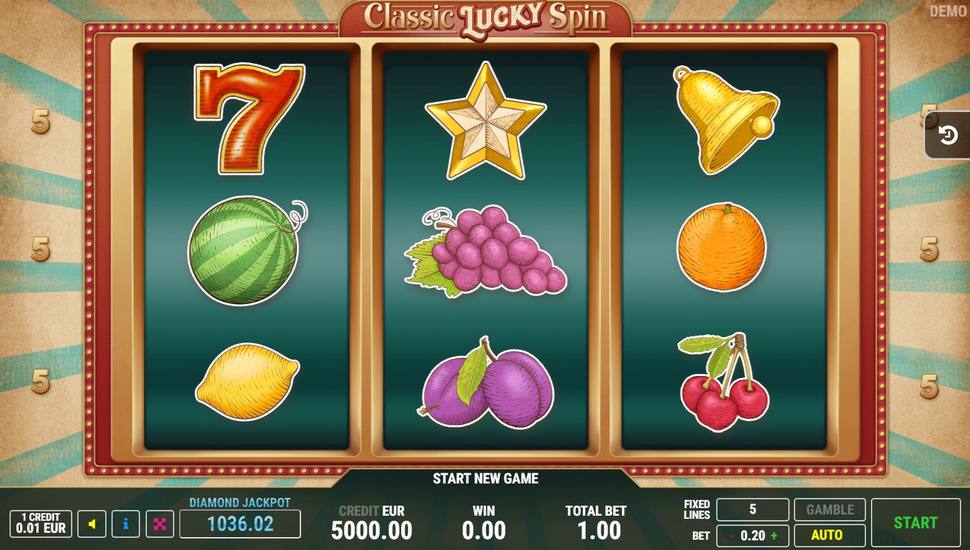 Classic Lucky Spin Slot - Review, Free & Demo Play