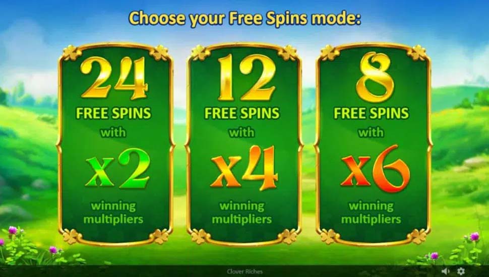Clover Riches slot free spins