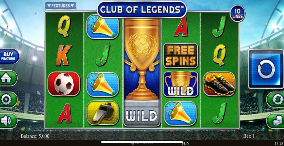 Club of Legends slot mobile