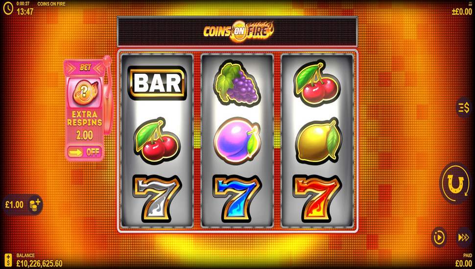 Coins on Fire Slot - Review, Free & Demo Play