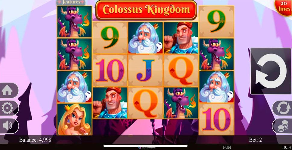 Colossus Kingdom slot mobile
