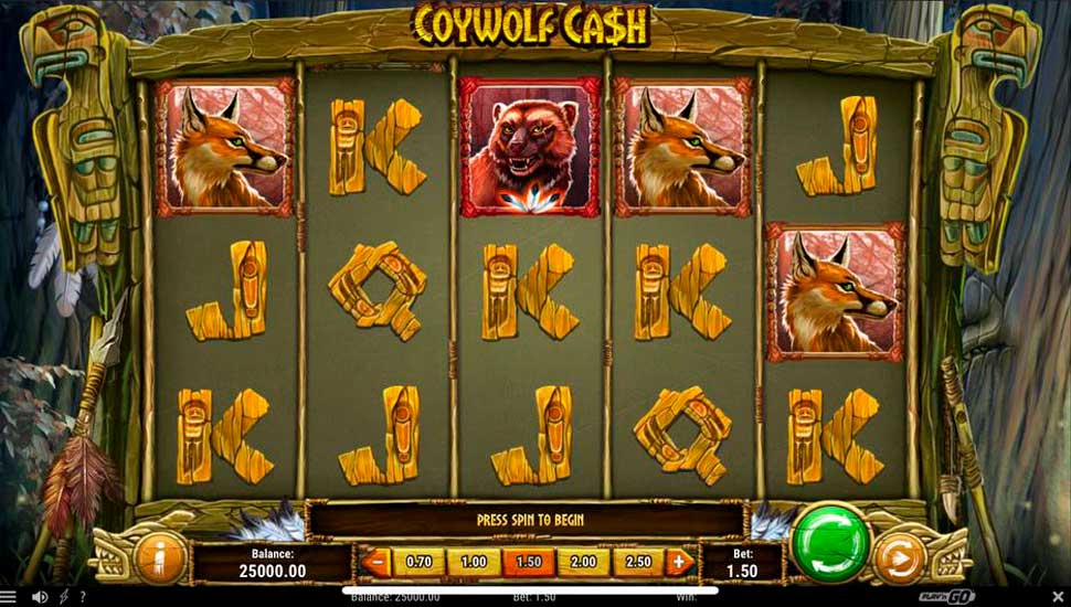 Coywolf cash slot mobile