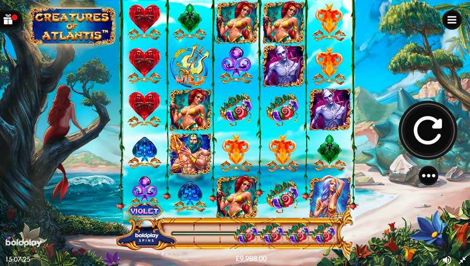Creatures of Atlantis Slot - Review, Free & Demo Play preview
