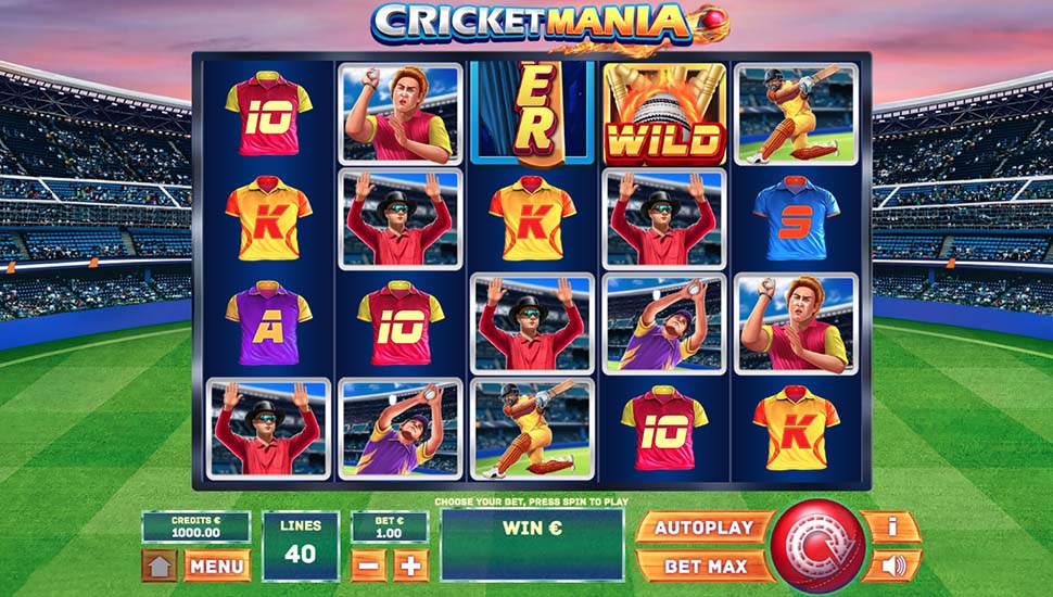 Cricket Mania slot preview