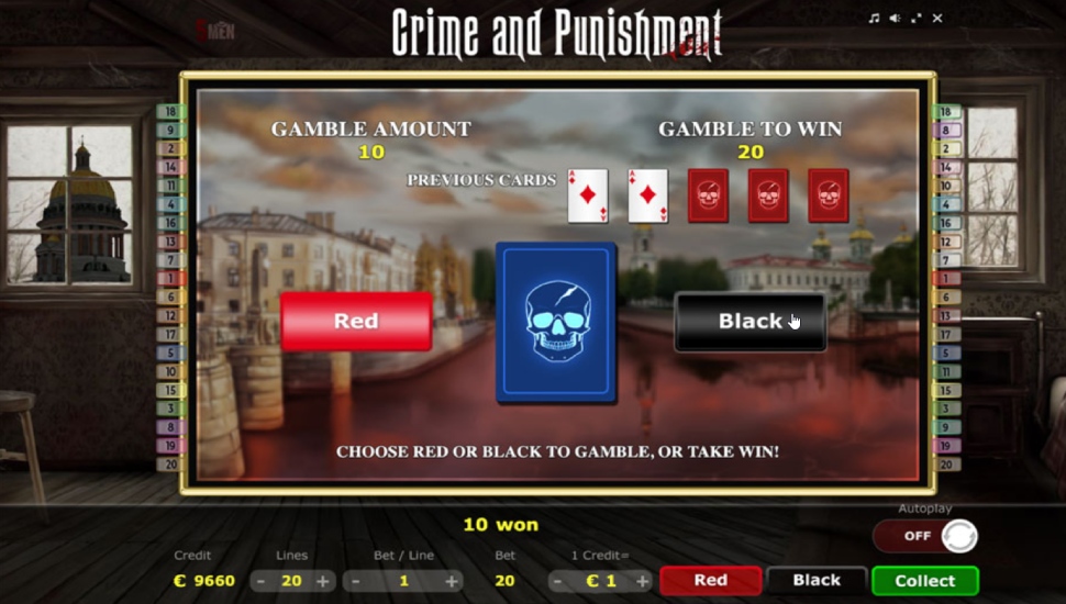 Crime and Punishment - gamble